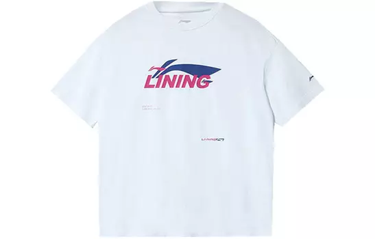 Спортивная модная коллекция футболок для женщин Lining