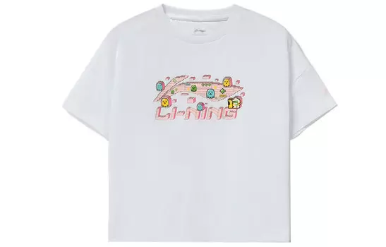 Спортивная модная коллекция футболок для женщин Lining