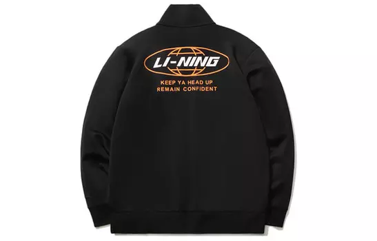 Спортивная модная коллекция куртка мужская Lining, черный