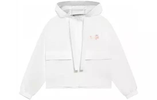 Спортивная модная коллекция куртка женская белая Lining