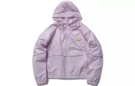 Спортивная модная коллекция куртка женская фиолетовая Lining