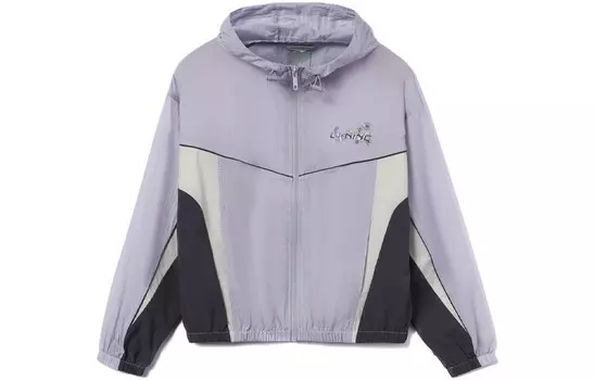 Спортивная модная коллекция куртка женская фиолетовая Lining