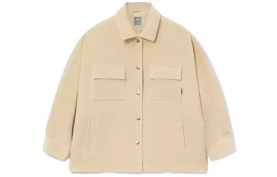 Спортивная модная коллекция куртка женская хаки Lining