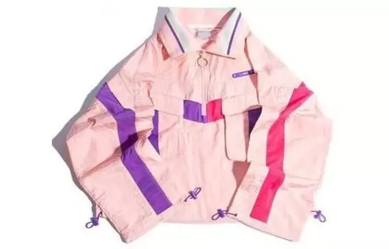 Спортивная модная коллекция куртка женская персиково-красная Lining