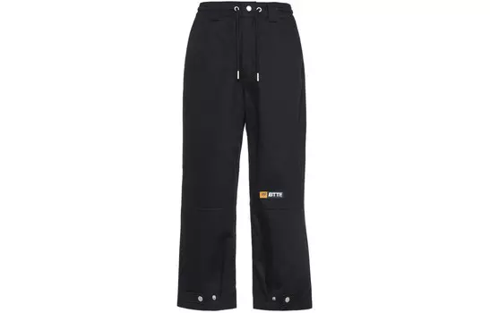 Спортивная модная коллекция повседневных брюк для мужчин черного цвета Lining, черный