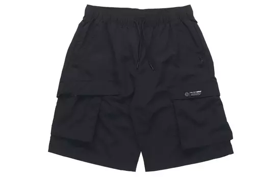 Спортивная модная коллекция повседневных шорт для мужчин Lining, черный