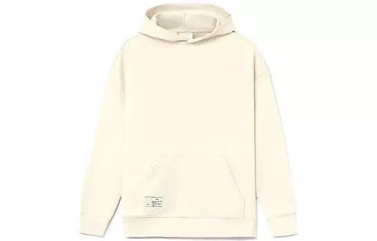 Спортивная модная коллекция толстовка мужская бежевая Lining, цвет Apricot
