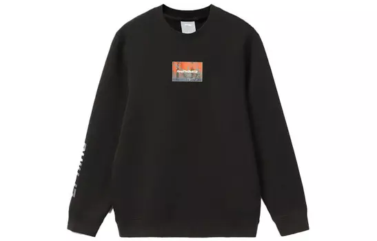 Спортивная модная коллекция толстовка мужская черная Lining, черный