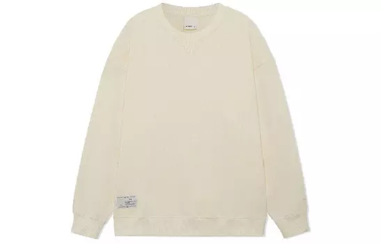 Спортивная модная коллекция Толстовка унисекс белая Lining, белый
