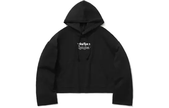 Спортивная модная коллекция Толстовка женская черная Lining