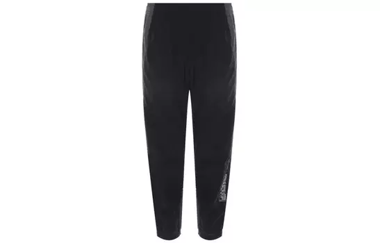 Спортивная модная коллекция трикотажные спортивные штаны мужские черные Lining, черный