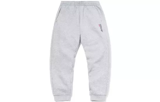 Спортивная модная коллекция трикотажные спортивные штаны мужские серые Lining, серый