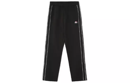 Спортивная модная коллекция трикотажные спортивные штаны мужские Lining, черный