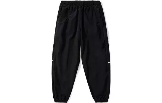 Спортивная модная коллекция трикотажные спортивные штаны женские черные Lining