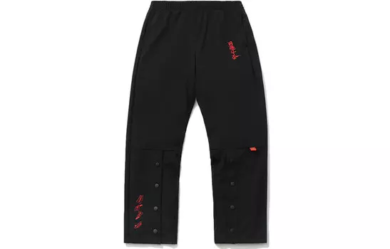 Спортивная модная коллекция трикотажные спортивные штаны женские черные Lining