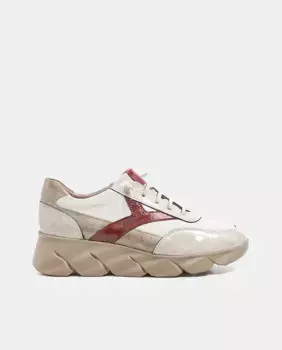 Спортивная обувь бежевых тонов на эластичных шнурках 24HRS, цвет Natural