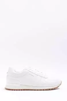 Спортивная обувь для бега с тиснением River Island, белый