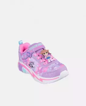 Спортивная обувь для девочки с коллекционным кукольным дизайном Skechers, фуксия