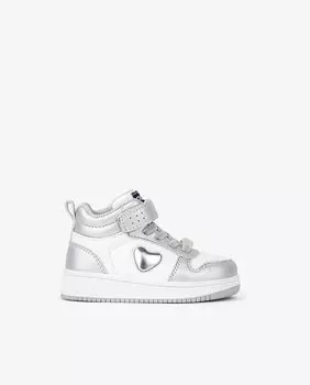 Спортивная обувь для девочки с сердечком Conguitos, белый