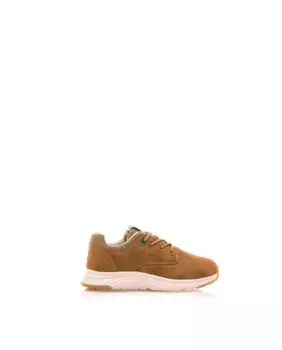 Спортивная обувь для мальчика на белой подошве Mustang, коричневый