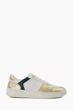 Спортивная обувь Engelwood на чашечной подошве из смешанных материалов Dune London, зеленый