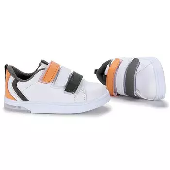 Спортивная обувь Mami Daily с подсветкой на липучке для девочек и мальчиков KKO KDS, ярко-белый