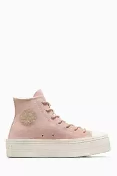 Спортивная обувь на платформе Chuck Taylor Modern Lift Converse, розовый