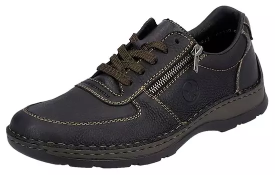 Спортивная обувь на шнуровке Rieker, темно коричневый