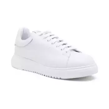 Спортивная обувь с добавлением кожи Emporio Armani, белый