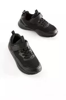 Спортивная обувь с застежкой-липучкой Next, черный