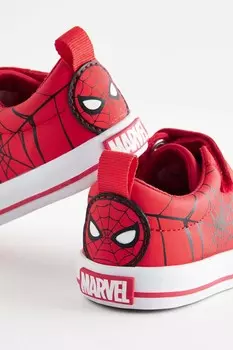 Спортивная обувь Spiderman с эластичными шнурками и застежкой-липучкой Next, красный