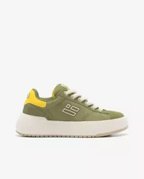 Спортивная обувь унисекс из высококачественной замши D.Franklin, жёлтый