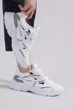 Спортивная обувь унисекс с белой подошвой Faylon Tonny Black, белый