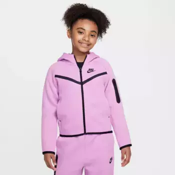 Спортивная одежда для девочек Tech Fleece Толстовка Nike, цвет Rosa