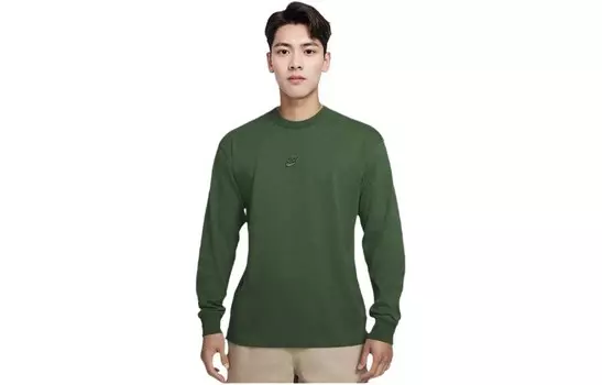 Спортивная одежда Essentials Series Толстовка мужская зеленая Nike, зеленый