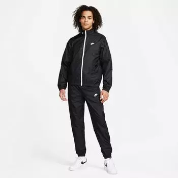 Спортивная одежда из тканого спортивного костюма на клубной подкладке NIKE, цвет black/white