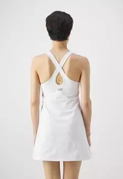 Спортивная одежда Logo Tennis Dress Built In Bra DKNY, белая
