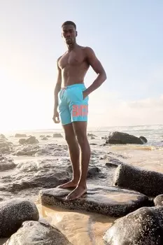 Спортивная одежда с логотипом 17" Superdry, синий