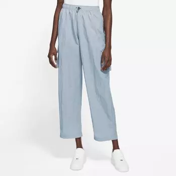 Спортивная одежда Тканые брюки-карго Essential с высокой посадкой NIKE, цвет lt amory blue/sail
