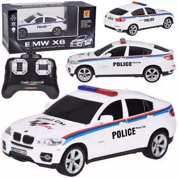 Спортивная полицейская машина BMW X6 с дистанционным управлением RC0660 BI JOKOMISIADA