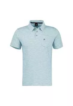 Спортивная полосатая рубашка-поло Lerros, синий