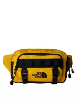 Спортивная поясная сумка THE NORTH FACE BASE CAMP LUMBAR, цвет Curry/Black