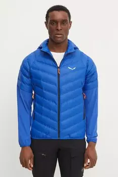 Спортивная пуховая куртка Agner Hybrid Salewa, синий