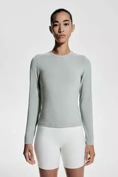 Спортивная рубашка из драймува H&M, бирюзовый