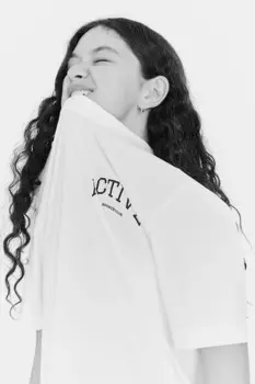 Спортивная рубашка из драймува H&M, мультиколор