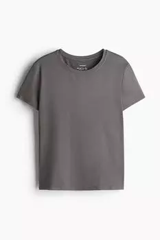 Спортивная рубашка из драймува H&M, серый