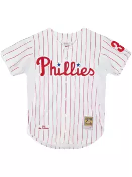 Спортивная рубашка MLB Authentic Phillies 2010 Roy Halladay Phillies Mitchell & Ness, белый