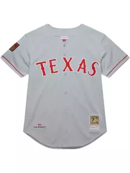 Спортивная рубашка MLB Rangers 1994 Ivan Rodriguez Rangers Mitchell & Ness, серый