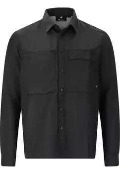 Спортивная рубашка на пуговицах классического кроя Whistler Elm, черный