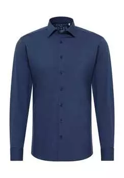 Спортивная рубашка облегающего кроя Eterna, синий